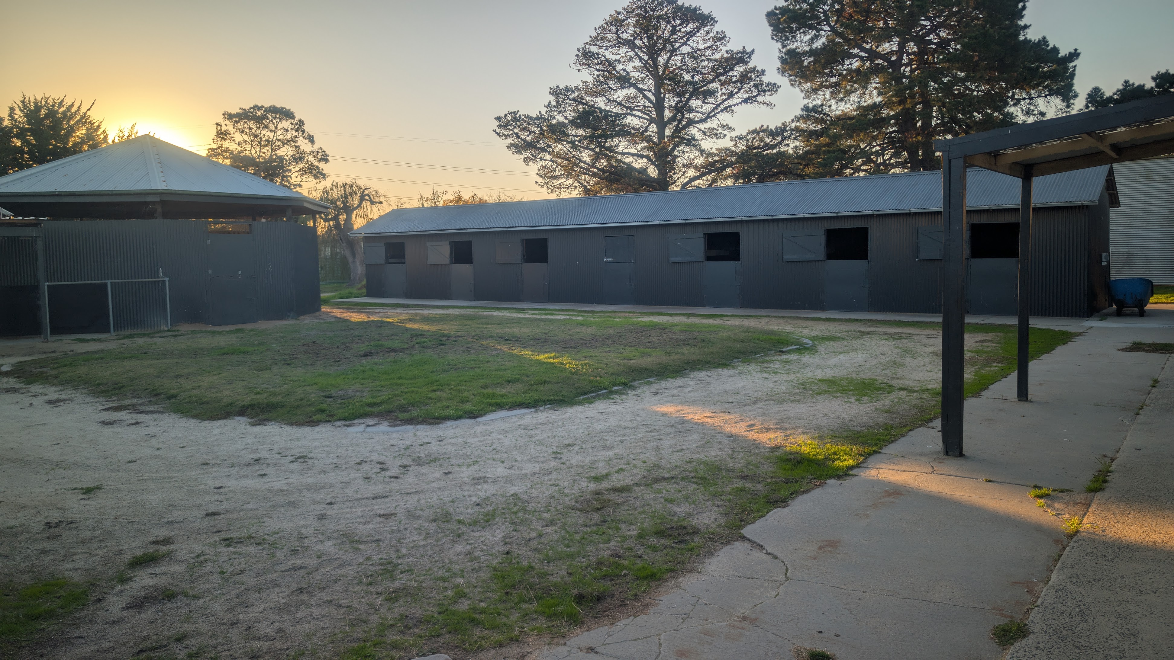 Panoramic view of Pikes Ranch